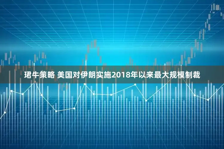 珺牛策略 美国对伊朗实施2018年以来最大规模制裁